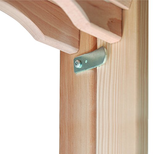 HYMER Holz-Sprossenstehleiter, 2 x 4 Sprossen, 7141008 - 2