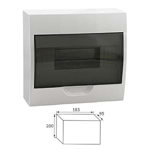 Quadro Elettrico Da Incasso EDO 36 Moduli 3 File – 43x30x9,5 Cm, IP40, In ABS Bianco, Con Guida DIN E Morsetti Inclusi