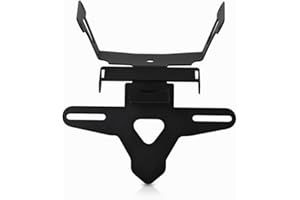 ZHUOWU Posteriore del Motociclo di Coda Numero Ordinato Supporto Della Staffa Della Targa Per CB650R CBR650R CB 650 R CBR 650 R 2021-2022