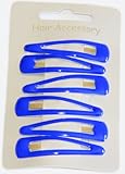 5cm Hair Sleepies Clips Accessories - School Colour Royal Blue