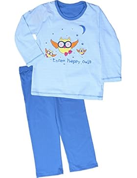 Cornette Mädchen Schlafanzug CR-540-Happy-Owls