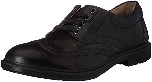 woodland men's leather boat shoes