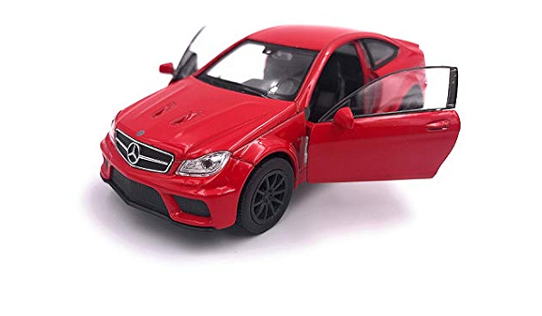 Welly Diecast Metall Miniaturmodell Modellauto 1 36 39 Mercedes Benz C63 Amg Coupe Rot Neu Und Box Amazon De Spielzeug