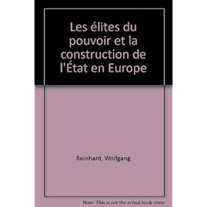 Élites du pouvoir et construction de l'État