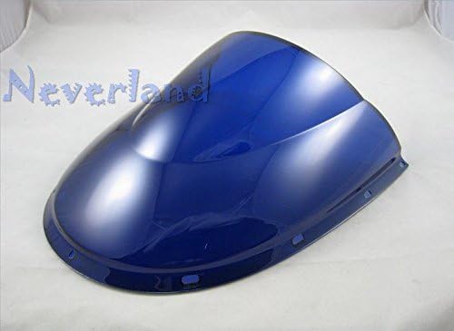 Aridox(TM) Blue New Motorcycle Windscreen Windshield Double Bubble for Ducati 748 916 998 996 1994-2004 C10