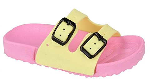 Girls Boys Kids Slip On Mules Buckle Strap Size Desertcart
