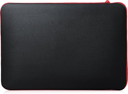 HP Neopren Schutzhülle (39,62 cm / 15,6 Zoll) für Notebooks, Laptops, Tablets in schwarz/rot - 4