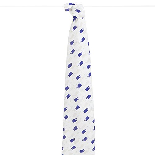 aden + anais 8911G Classic Single Swaddle High Seas - Whales
