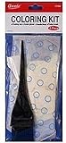 COLORING KIT / FROSTING CAP / 2 LATEX GLOVES / NEEDLE | MIXTURE / TINTING BRUSH
