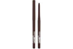 ‎MAYBELLINE MAYBELLINE NEW YORK - Lasting Drama – wasserfester Eyeliner-Stift – hervorgehoben & intensiv – mattes Puder-Finish – 36H-Halt – automatische Bleistiftspitze – Ultra-pigmentierte Formel – Brown Sugar