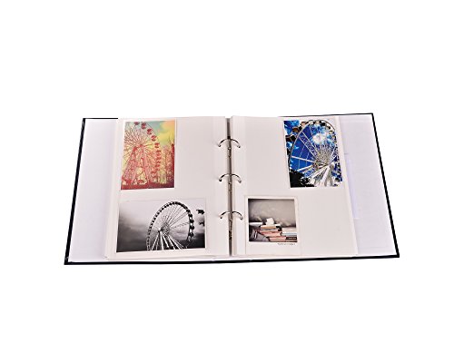 Arpan Deluxe Large Self Adhesive Ring Binder Photo Album 40 Sheets/80 Sides – Black by ARPAN - 2