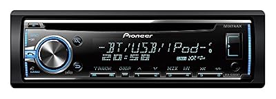 Pioneer DEH-X 5800 BT Autoradios Bluetooth, En Façade