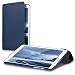 Produktbild kwmobile Hülle kompatibel mit Huawei MediaPad T1 8.0 / Honor T1 - Smart Cover Tablet Case Schutzhülle - Stand - in Dunkelblau