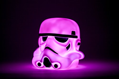 Illumi-Mates Kinder Star Wars offizielle Storm Trooper Nachttischlampe - 4