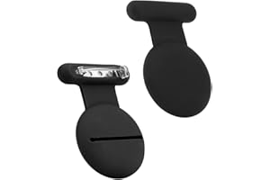 FIDWALL Hidden GPS Tracker Airtag, Airtag dla dzieci, seniorzy, zwierzęta domowe, ubrania, bezpieczniejsze niż zegarek Airtag. (Pro,Czarny-2 szt.)