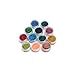 54 piece nail art decoration set with nail polishes, nail tape and glitter pots by Kurtzy TM