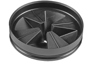 INSINKERATOR In-Sink-Erator Antimicrobial QCB-AM Quiet Collar Sink Baffle Splash Guard for EVOLUTION Series Disposals, 3.25 inch, 100% AUTHENTIC OEM REPLACEMENT PART