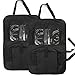 Produktbild Wasserdichte Trittmatte 2Pack Trittmatten Autorücksitz Organizer Baby Kind Kinder Spielzeug Auto Rückenlehne Protector mit 1 Tissue Box Durchsichtiger iPad Halter 3 Aufbewahrungsbeutel Brica Deluxe Tr