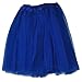 24X7Emall Girls Mini Skirt For Ballet Dance Photography Prop Costume Outfit Party Dancewear (23Cm Length ~ 23-43 Cm Waist- Dark Blue) RS.299.00