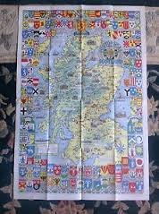 Historical Scotland: Pictorial Map livre