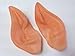 Price comparison product image FLESH Coloured Fake EARS Elf Pixie SPOCK TREK Movie Fancy Dress Accessories