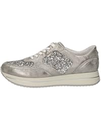 Mujeres Zapatos planos acciaio/argento plata, (acciaio/argento) 7774500