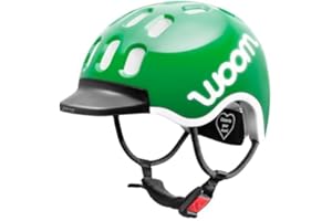 ‎WOOM woom Kids Helm, Fahrradhelm für Kinder, mit Visier, für Jungen und Mädchen, Verstellbar, Aufprallschutz