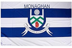 OFFICIAL IRELAND GAA crest COUNTY FLAG MONAGHAN 152cm x91cm very limited stock …