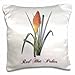 Produktbild BLN Flowers and Fruits by Pierre Joseph Redoute - Orange and Yellow Red Hot Poker Flower Botanical Print - 16x16 inch Pillow Case (pc_173809_1)