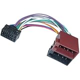 Adapter-Universe® Cavo Adattatore autoradio DIN ISO per Alpine CDA CDE RM R RB E RI CDM Flex