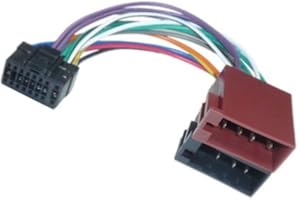 DIN ISO Auto Radio Adapter Kabel Stecker kompatibel mit Alpine CDA CDE RM R RB E RI CDM FLEX