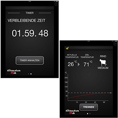 Ultranatura BBiQ Thermometer Bluetooth, Brat- und Grillthermometer inkl. App - 6