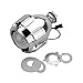 Produktbild WEINANA 2.5 inch Xenon Mini Bi-Xenon HID Clear Projector Lens Cover Shroud Headlight Custom Headlamp H1 H4 H7 Silver