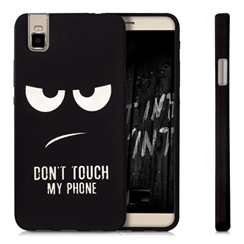 kwmobile Funda para Huawei ShotX - Case para m vil en TPU silicona - Cover trasero Dise o Don t touch my Phone en blanco negro reviews kwmobile Funda para Huawei ShotX - Case para m vil en TPU silicona - Cover trasero Dise o Don t touch my Phone en blanco negro