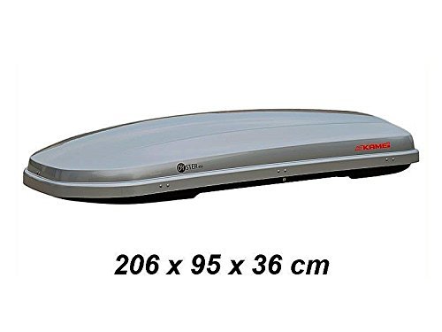 Preisvergleich Produktbild Kamei Dachbox Oyster 450 silber 450 L Duo Lift