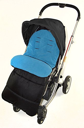 Footmuff/Cosy Toes Compatible with Koochi Litestar Travel Pushchair Ocean Blue