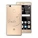 Produktbild Yokata Huawei P9 Lite Hülle Transparent Weiche Silikon Handyhülle Schutzhülle TPU Handy Tasche Schale Etui Weich Silicone Bumper Ultra Dünn Slim Schlank Durchsichtig Handytasche Premium Kratzfest Clear Backcover Schutz für Huawei P9 Lite (5,2 Zoll) Case Cover - Smile