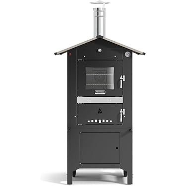 Inceneritore Da Giardino Fire Vida 75 Litri - In Metallo Zincato, 45x38x58cm - Foto 12