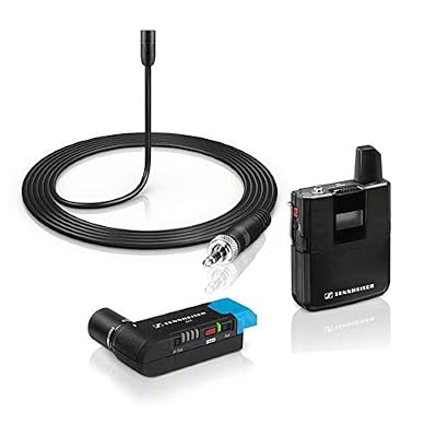 Sennheiser AVX-ME2 SET-3-EU Digital Camcorder Microphone sans Fil Noir - Microphones (Digital Camcorder Microphone, sans Fil, Noir)