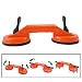 Produktbild Ersatzteile, Doppel Saugnapf Dent Puller Glas Griff Reparatur-Werkzeug für PC / Laptop / iMac / LCD-TV, Durchmesser: 11,5 cm