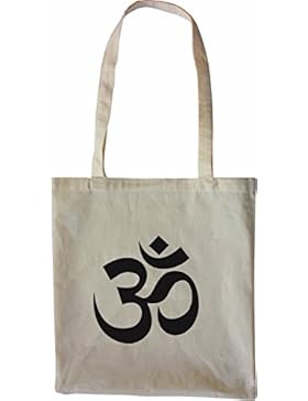 Mister Merchandise Tasche Om Hindu Yoga Stofftasche Jutebeutel