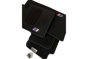 Accesorionline Tapis compatibles avec la série 3 1999-2005. Dimensions et fixations originales E46