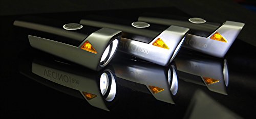 VECINO Street MTB LED Frontlicht, Helmlampe, Fahrradlicht, Fahrradlampe, Scheinwerfer, wiederaufladbar - 9