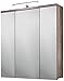 Produktbild Schildmeyer 123264 Spiegelschrank, 65 x 16-20,5 x 72-76,5 cm, trüffeleiche
