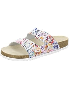 AFS-Schuhe 2100, Sportliche Damen-Pantoletten, Praktische Arbeitsschuhe, Hochwertiges, Echtes Leder