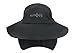Produktbild Unisex Männer Sonnenhut Schutzkappe mit breiter Krempe Hut UV Schutz Sommerhut mit Nackenschutz 18cm Cap Sportcap mit extra langem Nackenschutz UV-Schutz Mütze für Kopfumfang 50-60cm für Reisen Sport Outdoor