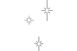 Tatouage trois étoiles Inkster® | Tatouage temporaire avec certification cosmétique UE | imperméable + végétalien | tatouage révolutionnaire de 2 semaines