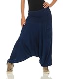 Pretina alta y flexible LEENA Pantalones de harén Haremshose Bloomers de Las Mujeres Pantalones de Yoga de Aladdin Pantalones