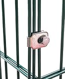 eckverbinder stahl besonderes schwere Qualität Eckverbinder, schwere Schelle für Gabionen, Zaun, Doppelstabmatten, Komposter, Hochbeete und Holzmieten aus deutscher Fertigung