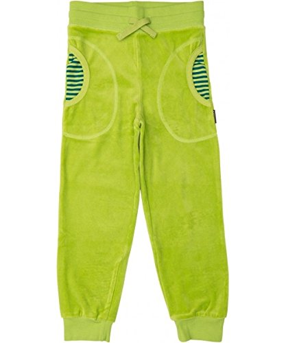 Maxomorra Unisex Baby BASI-M078 Circle Trouser, Green, 9-12 Months (Manufacturer Size:74/80)